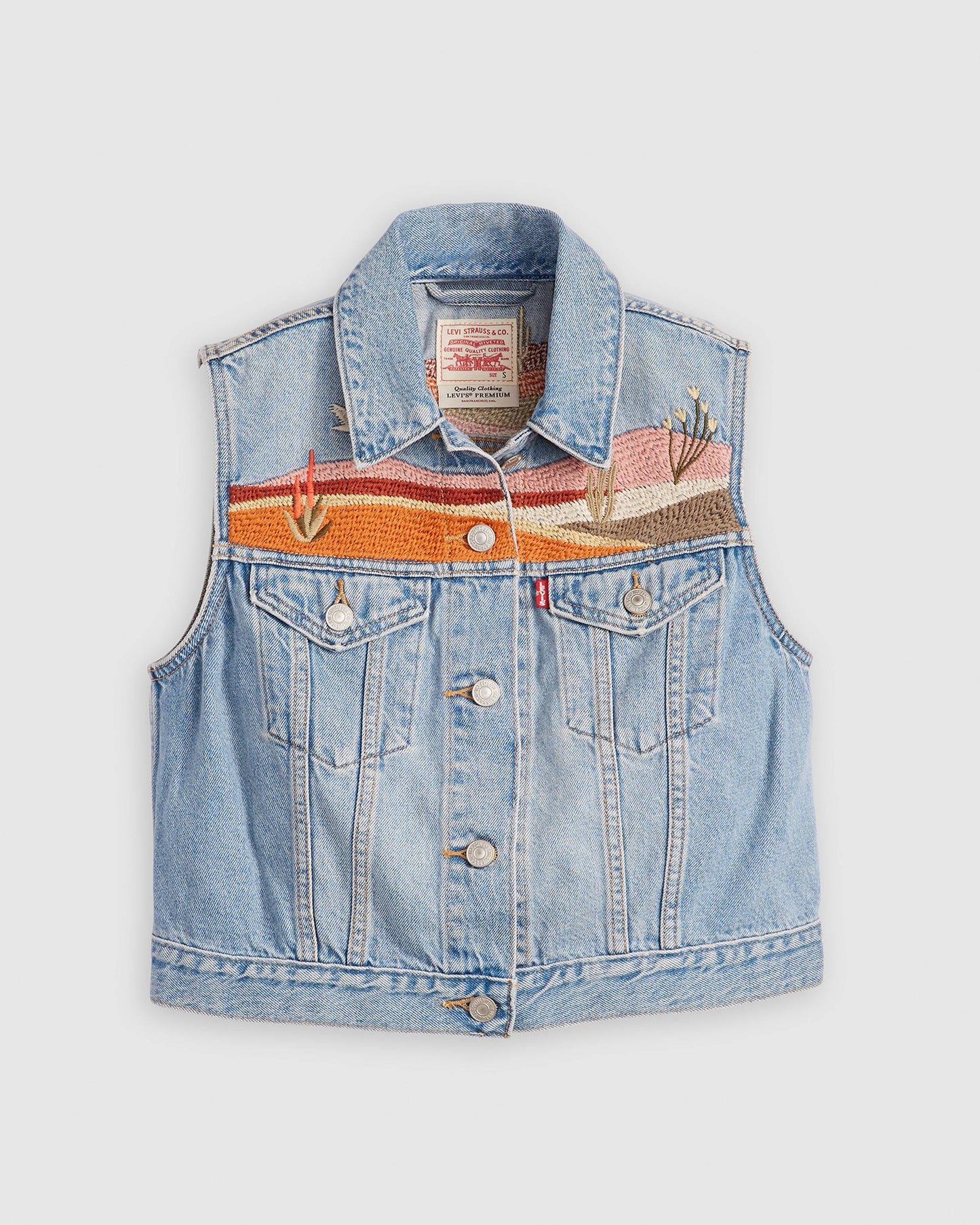 Embroidered Xs Vest (8259895296208)
