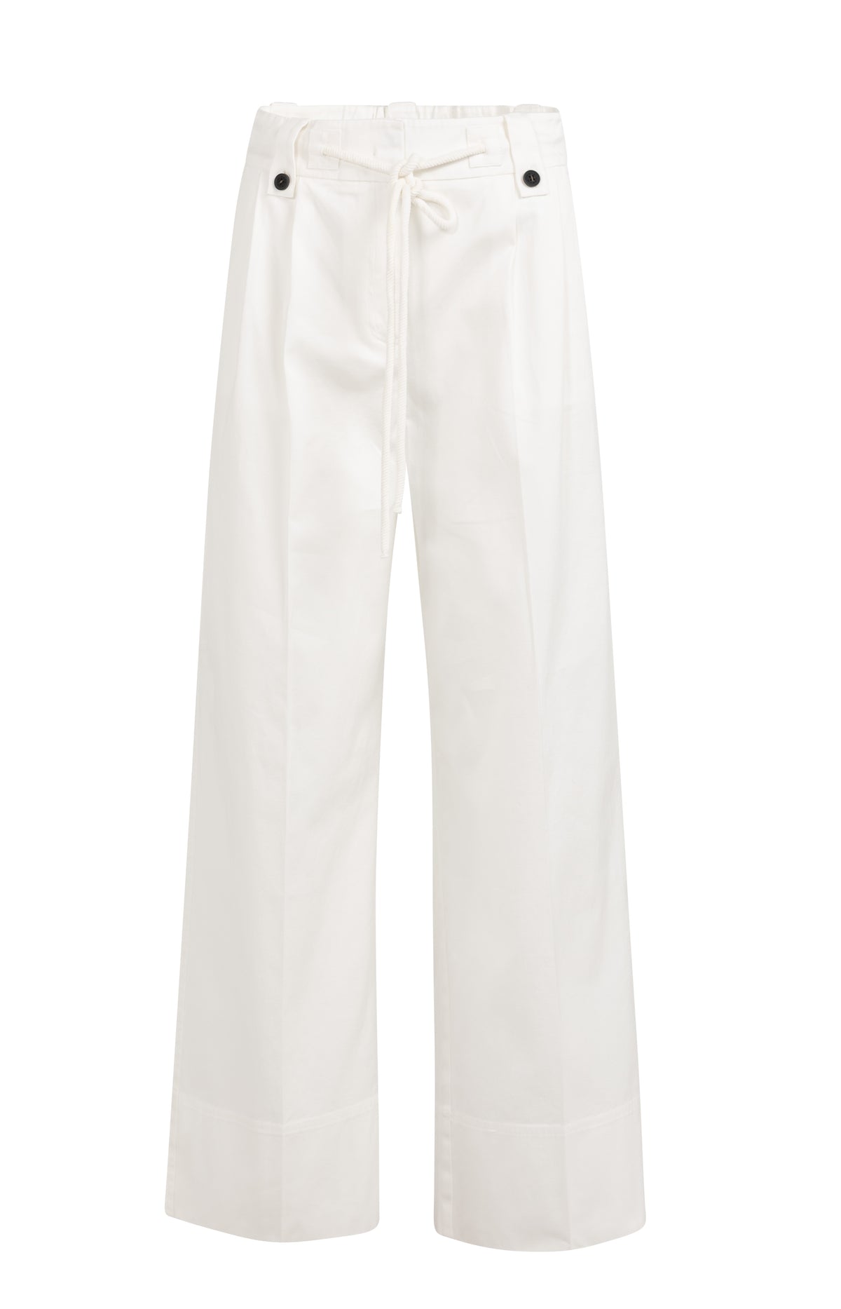 Woven Wide Leg Trousers