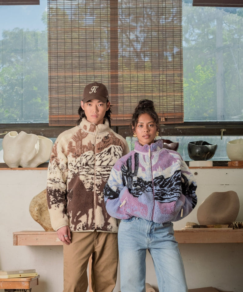 Printed Sherpa Fleece (8343071359184)