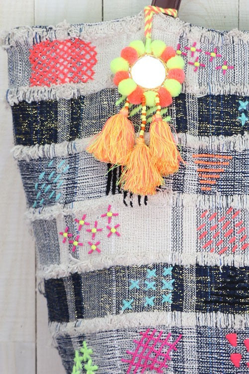 Multi Denim Bucket Bag (8261795807440)