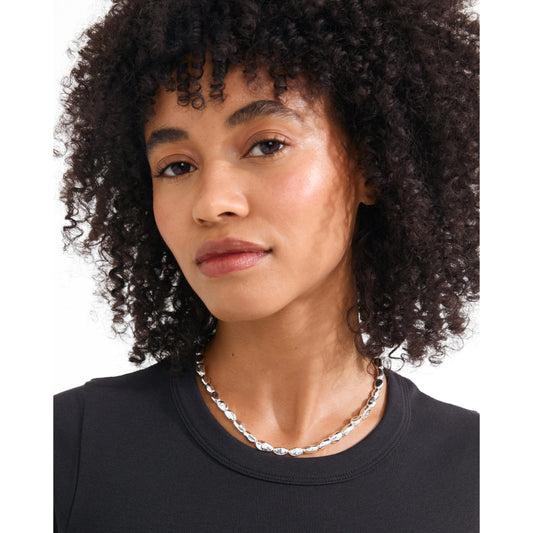 Presence Necklace Silver-Plated