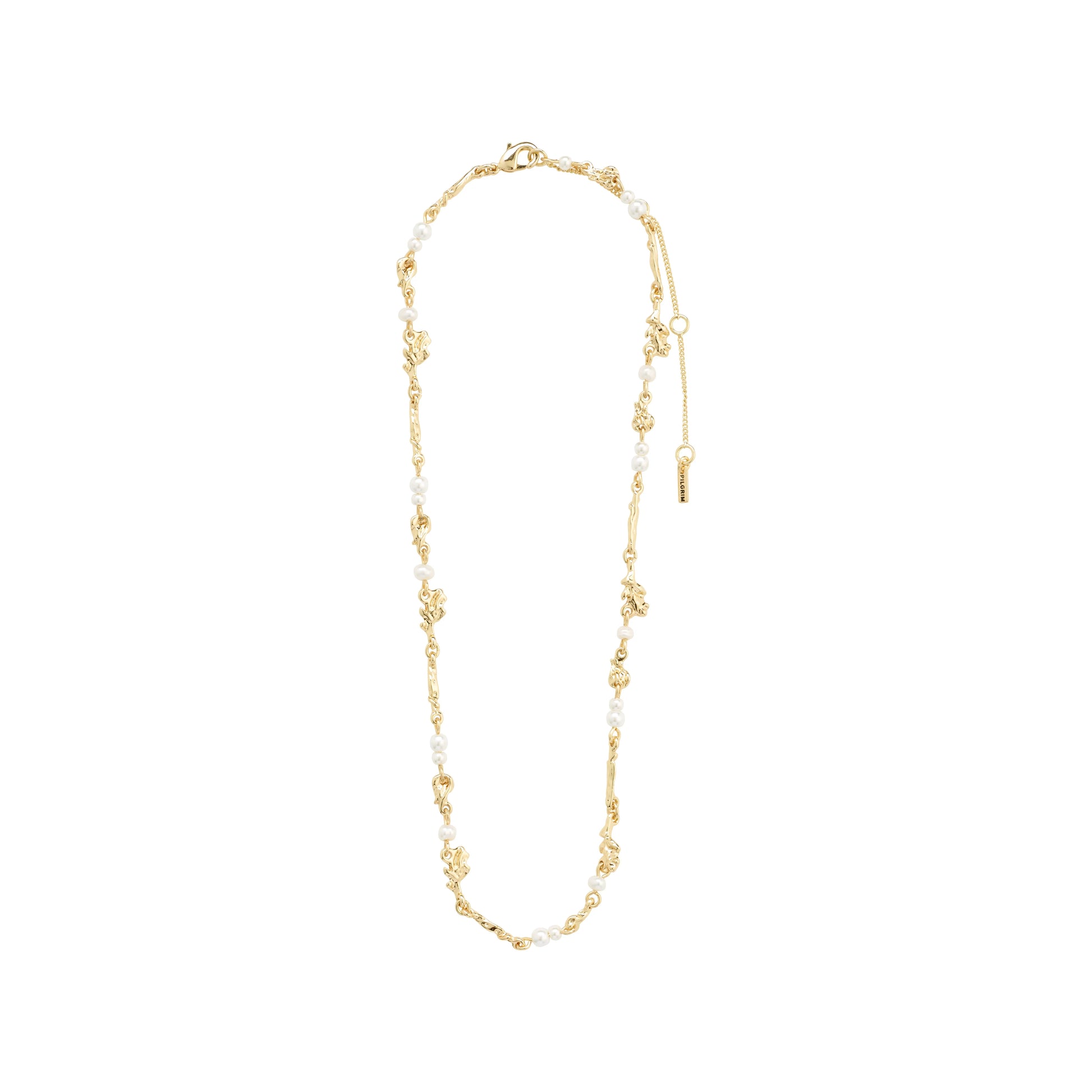 FOCUS recycled necklace gold-plated (8140130484432)