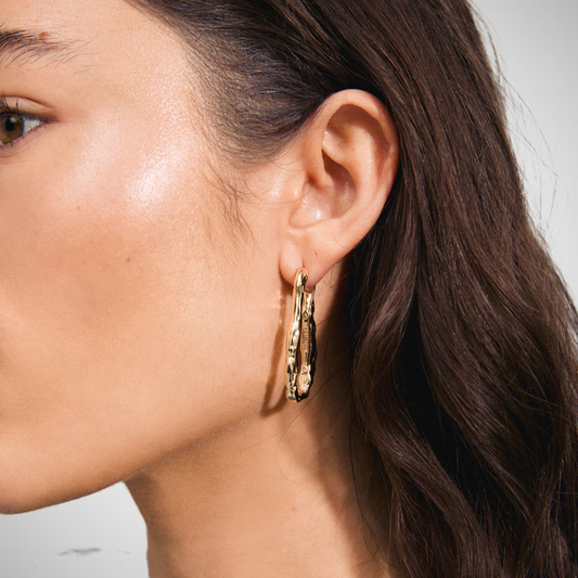 Believe Recycled Earrings (8229234999504)