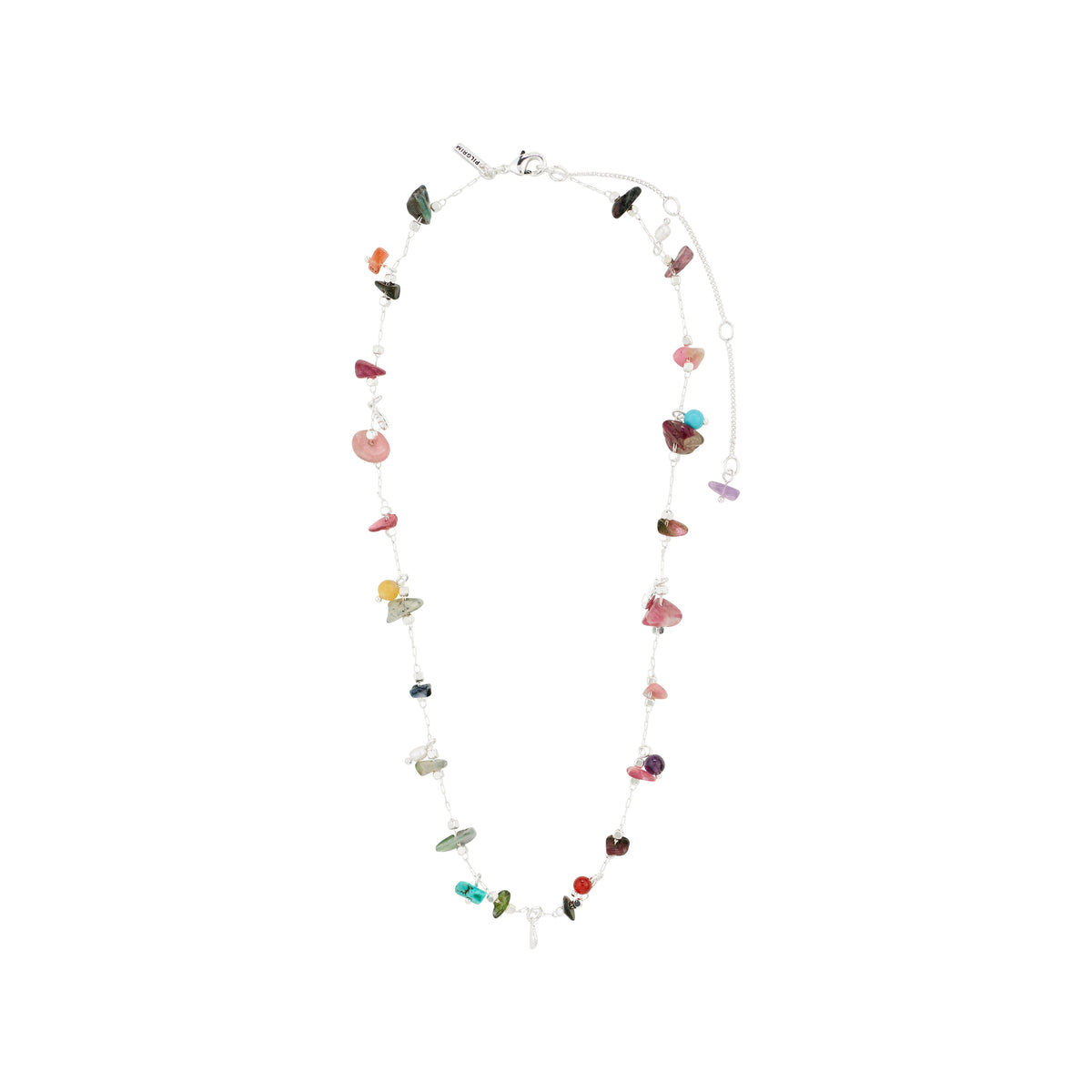 Here Necklace Silver-Plated/Multi
