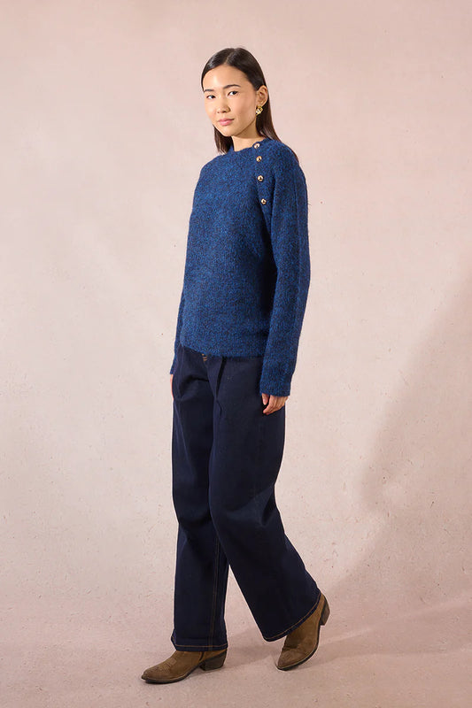 Knitted Button Sweater