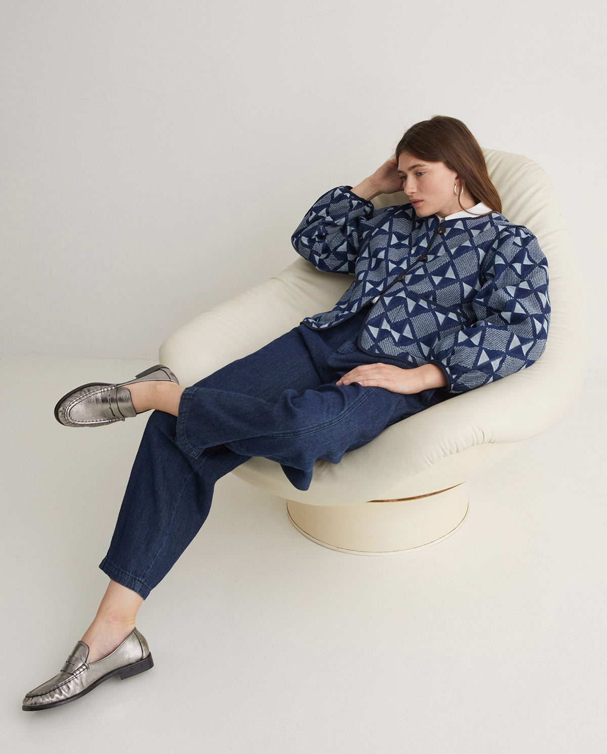 Short Jacquard Jacket (8342357082320)