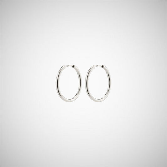 April Recycled Small Hoop Earrings (8246775021776)
