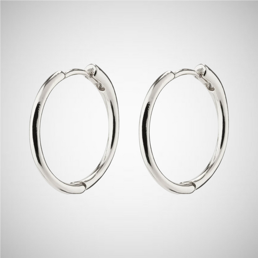 Eanna Recycled Medium Hoops (8246775218384)