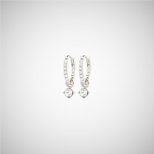 Joa Recycled Crystal Hoop Earrings (8246774464720)