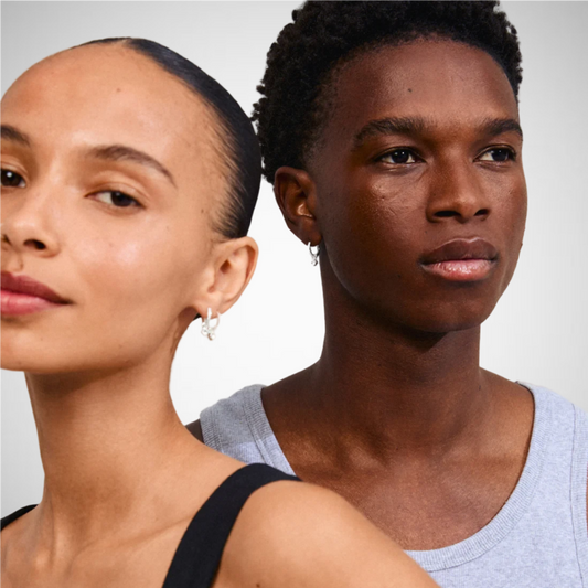 Joa Recycled Crystal Hoop Earrings (8246774464720)