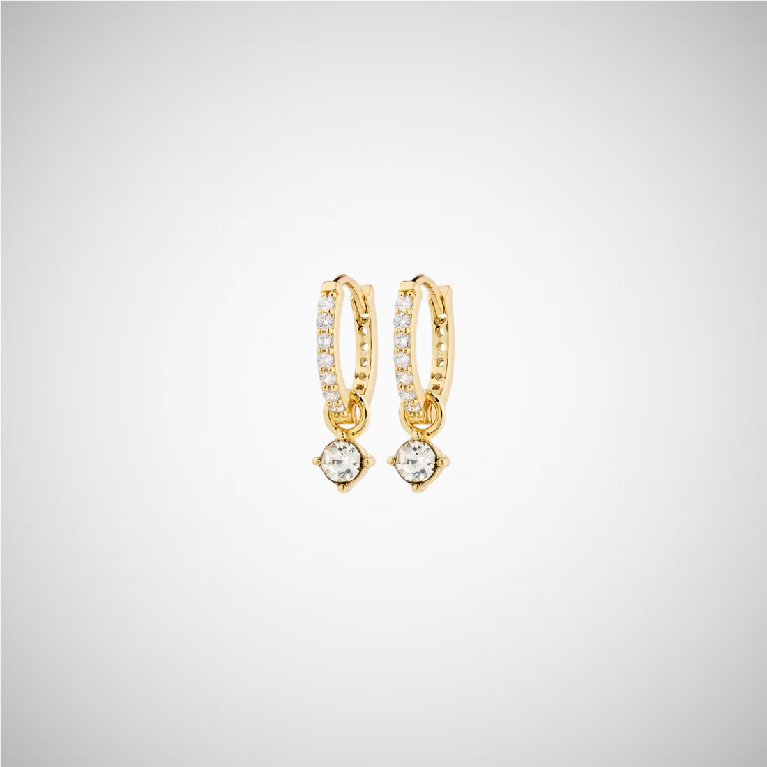 Joa Recycled Crystal Hoop Earrings (8246774497488)