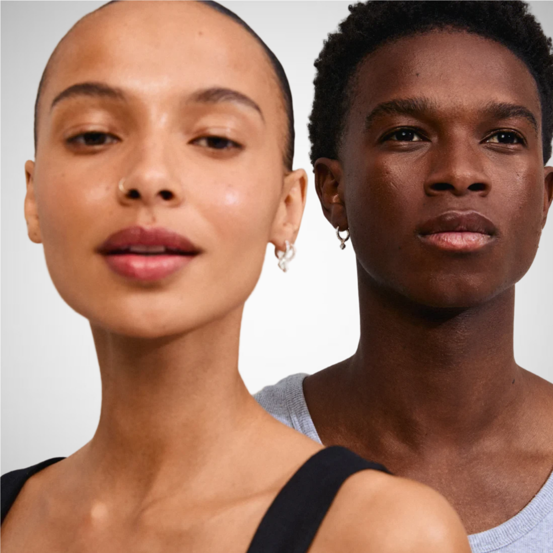 Joa Recycled Crystal Hoop Earrings (8246774497488)