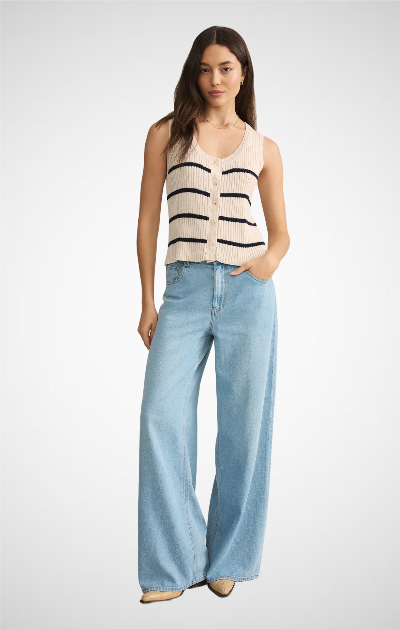 Sycamore Stripe Sweater Vest (8248046780624)