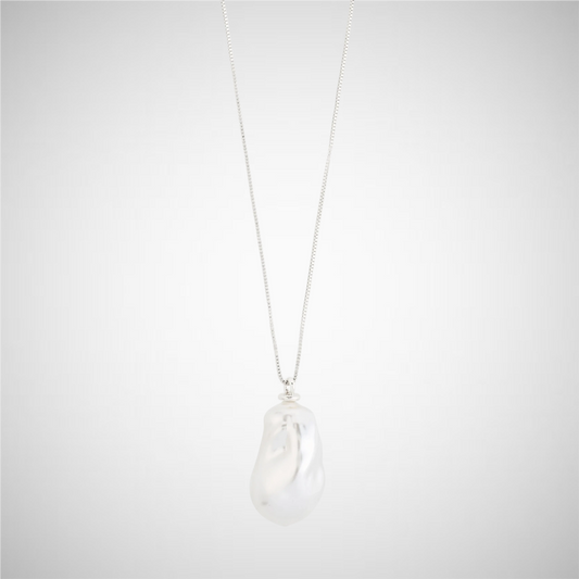Sky Pearl Necklace (8246773678288)