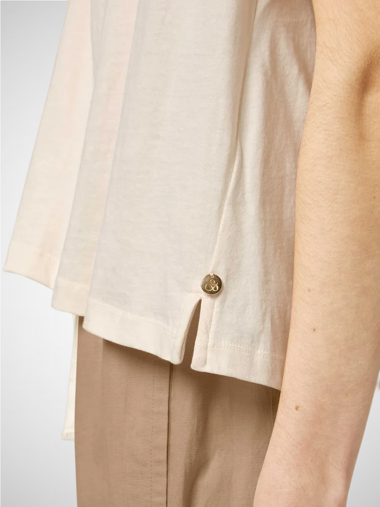 Drapey V-Neck T-Shirt (8256633077968)