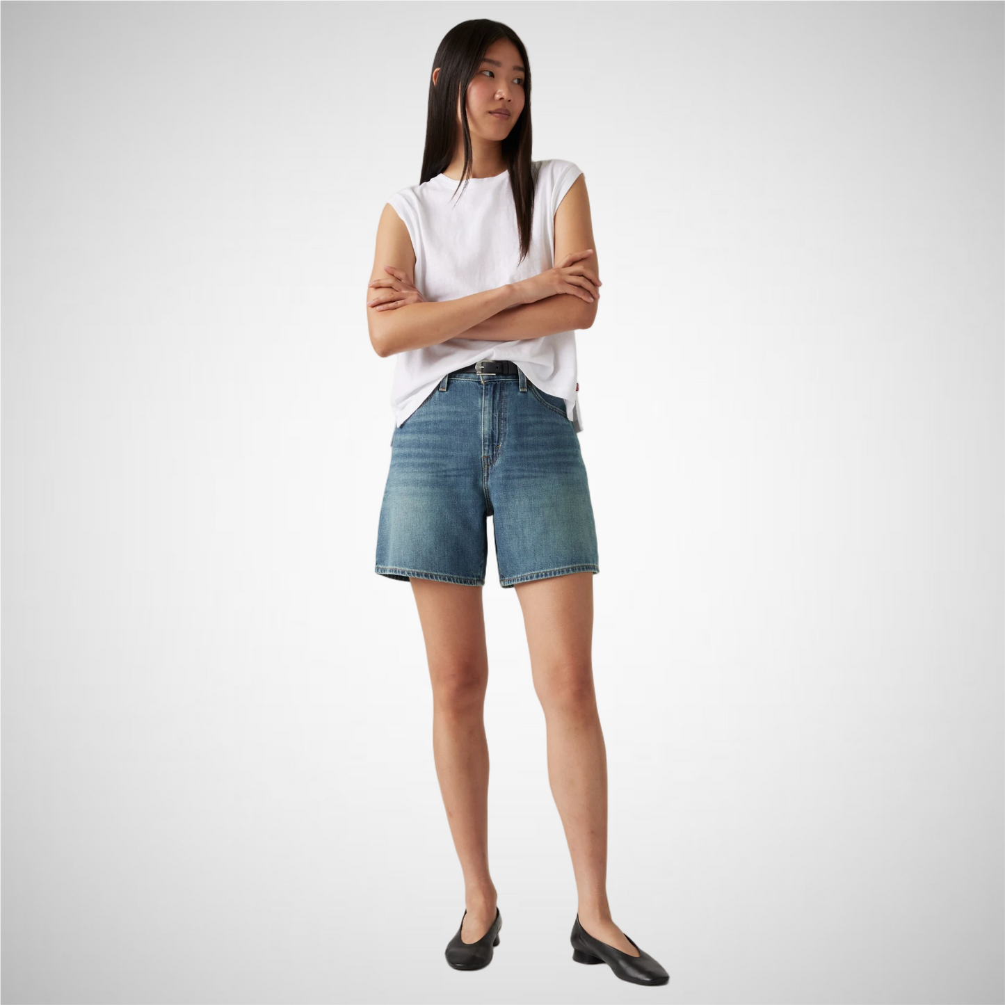 High Rise Baggy Short (8259895394512)