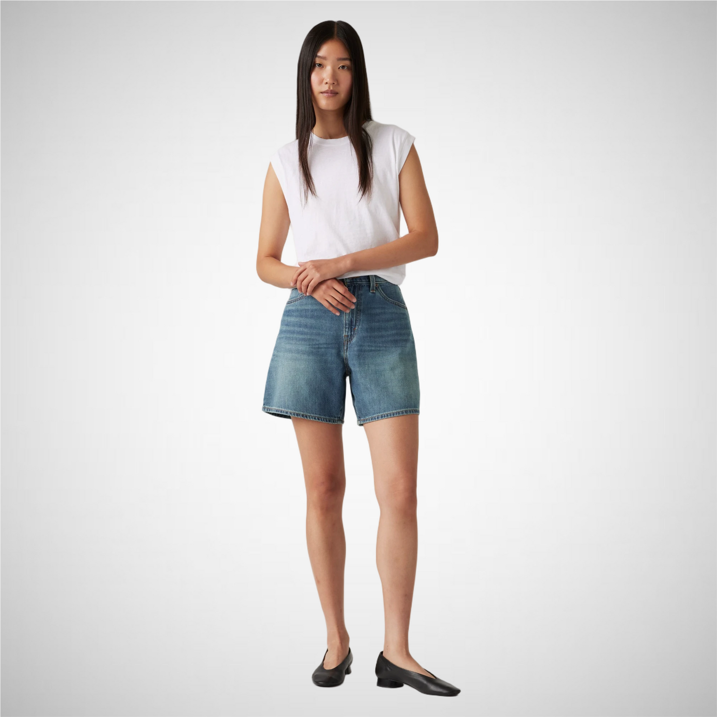 High Rise Baggy Short (8259895394512)