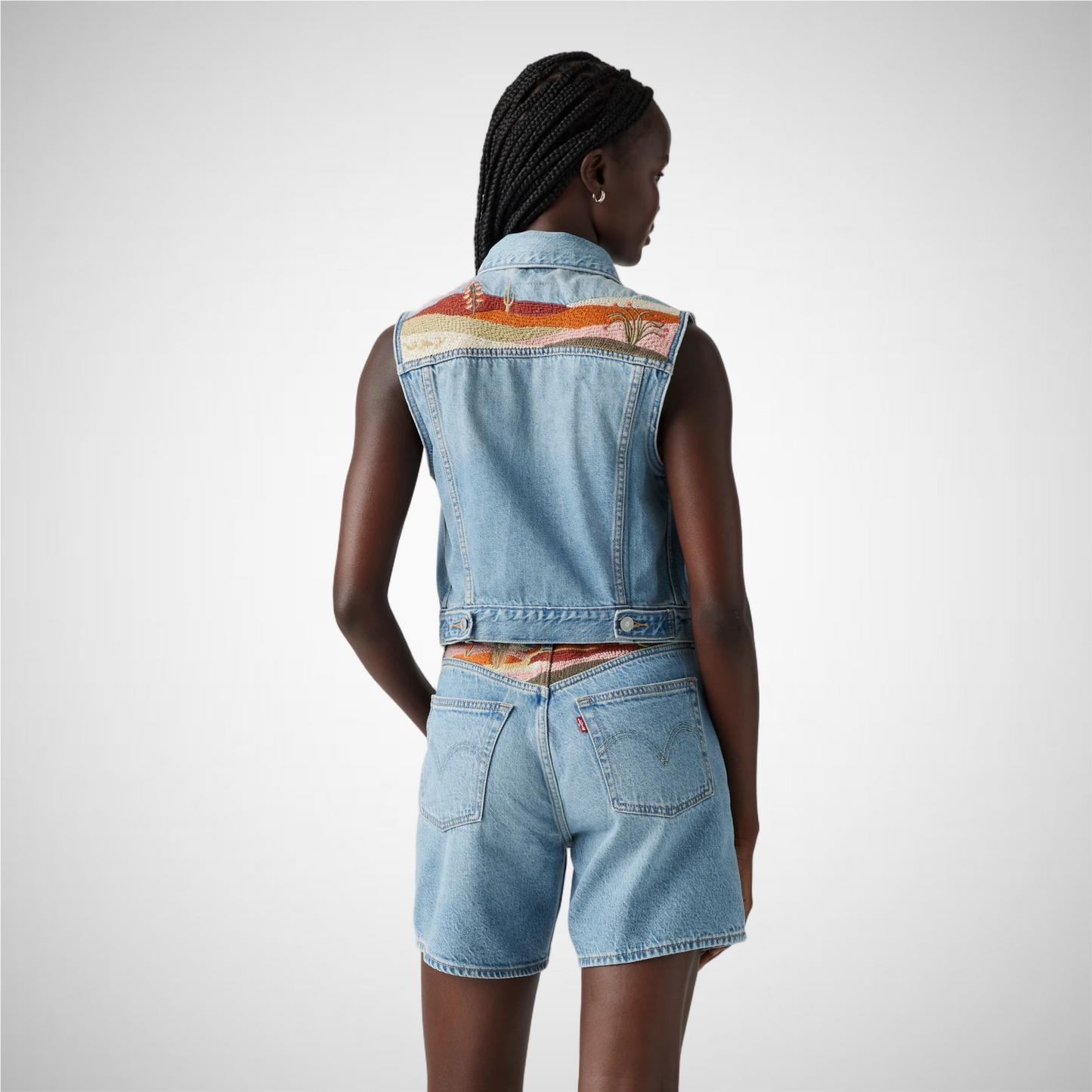 Embroidered Xs Vest (8259895296208)