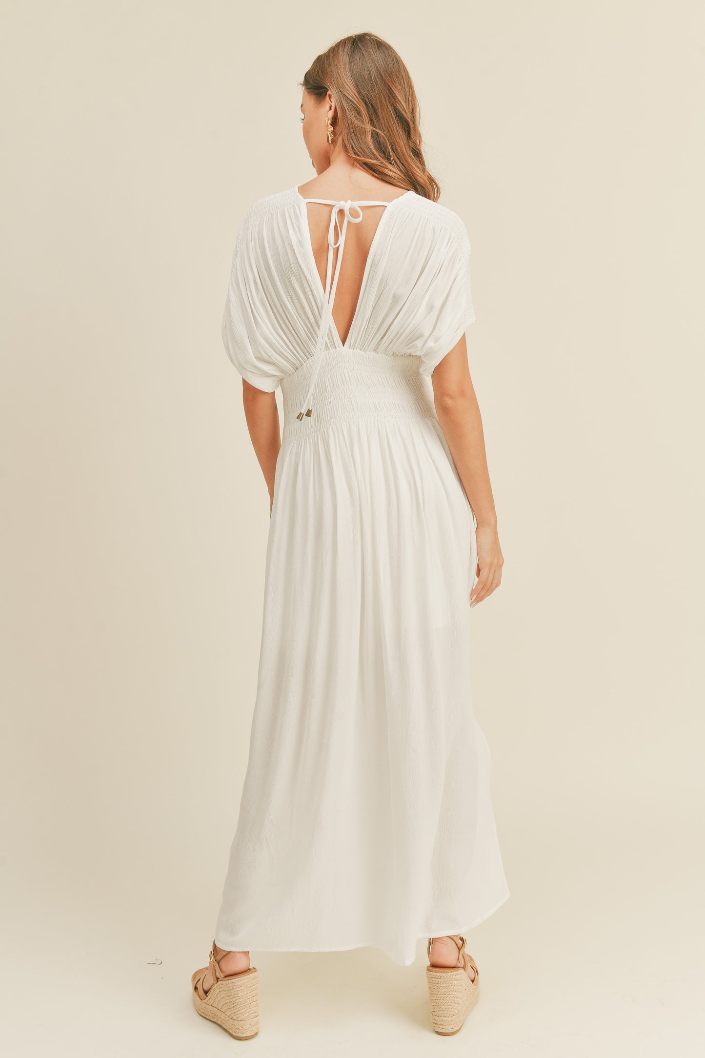 Kimono Sleeve Maxi Dress (7892541604048)