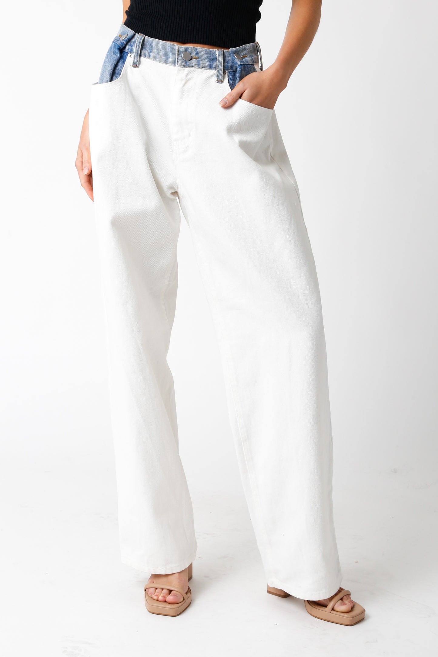 Ava Contrast Denim Jeans (8121746292944)
