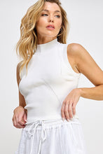 Load image into Gallery viewer, Ribbed Mockneck Sleevless Top (8027792539856)
