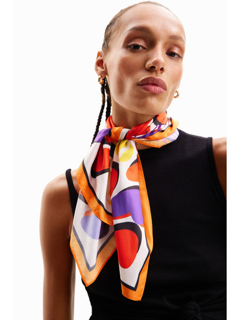 Heart Carré Scarf (7990836494544)