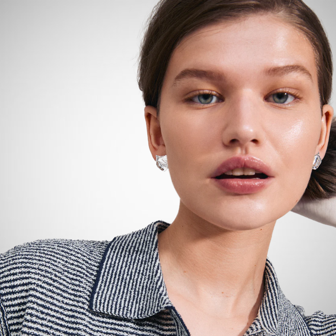 Lavender Recycled Earrings (8229234507984)