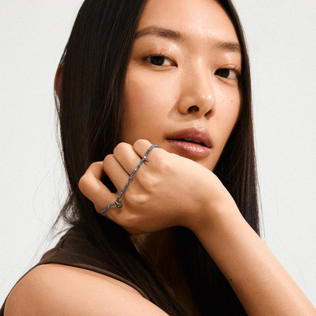 Bracelet Indie Gold Plated Blue (8302558413008)
