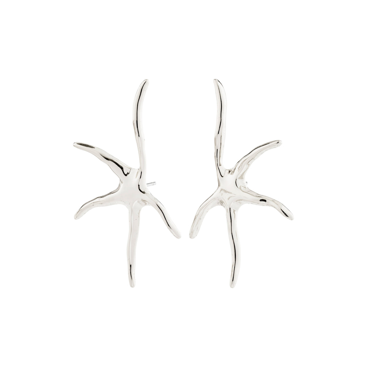 Prism Earrings Silver-Plated