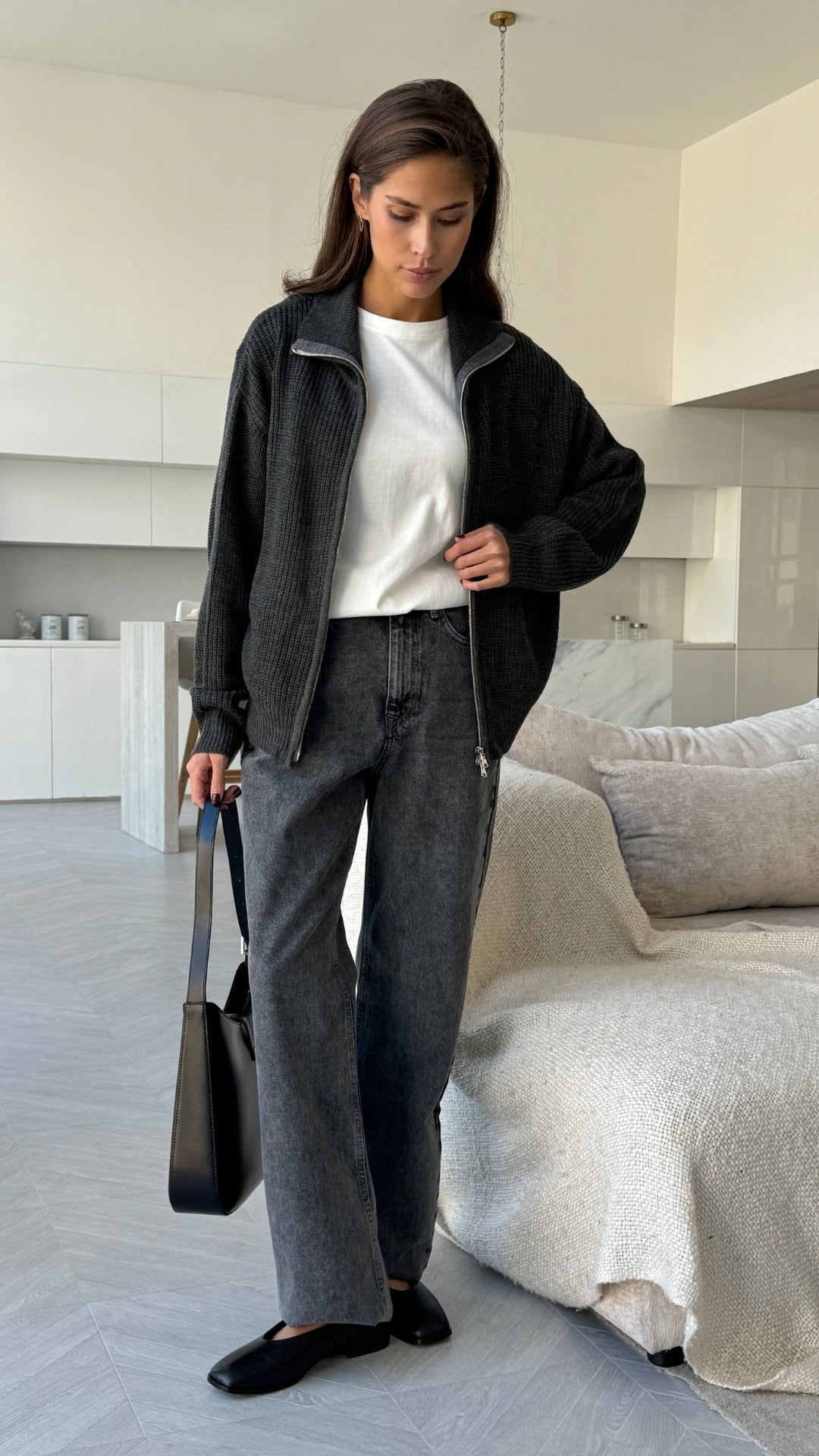 Allia Zip Cardigan (8350132142288)