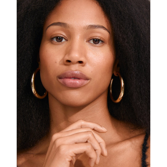 Tovin Hoop Earrings Gold-Plated