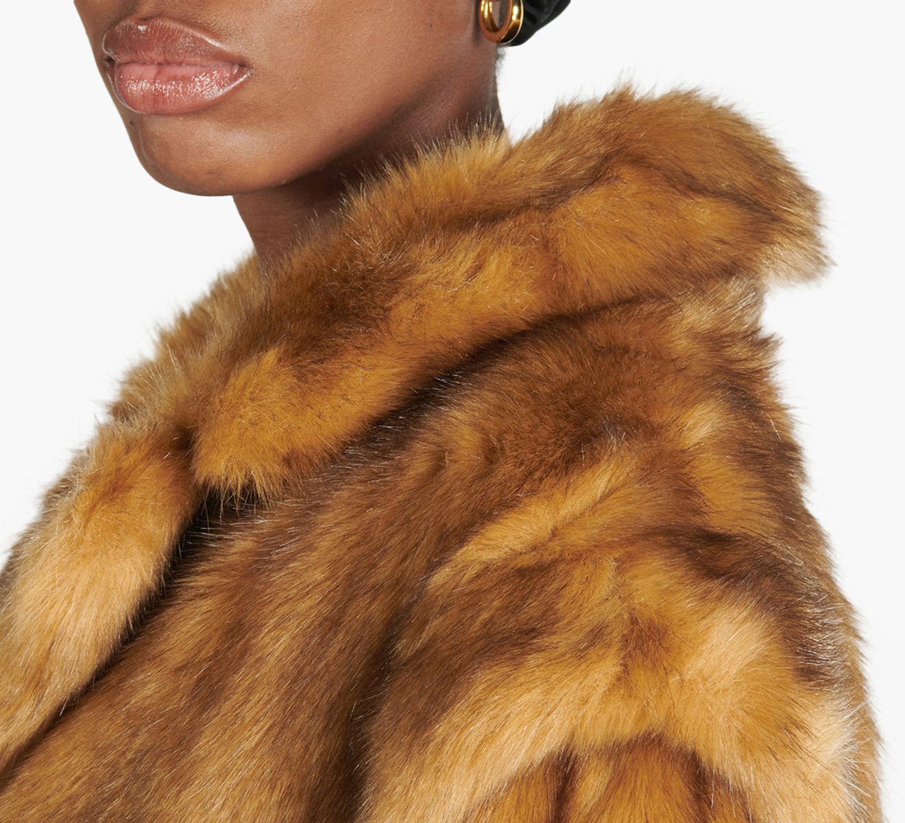 Faux Fur Car Coat (8228947460304)