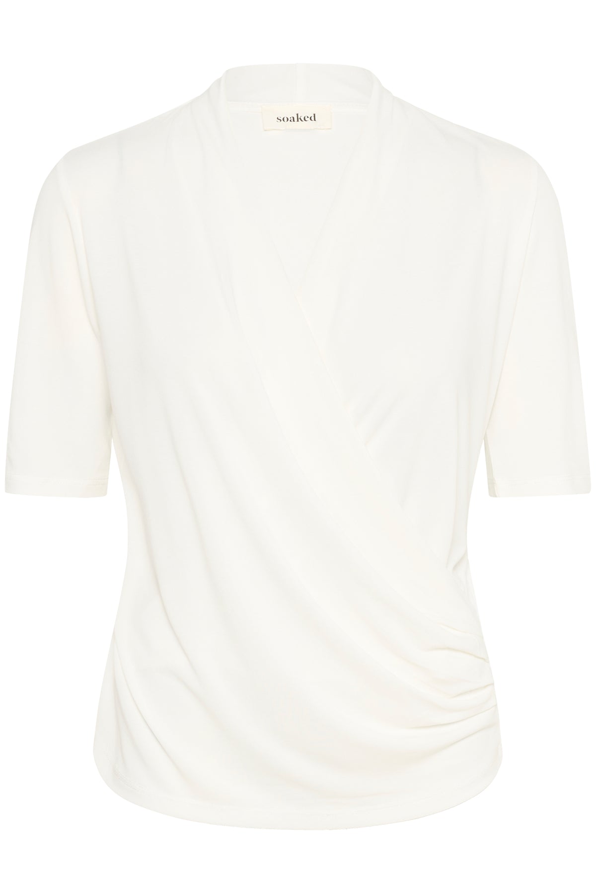 Columbine Wrap Blouse Ss