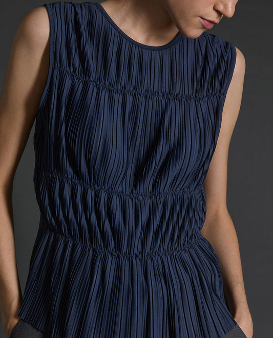 Pleated T-Shirt