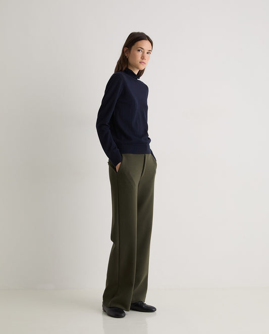 Wide Checks Trouser