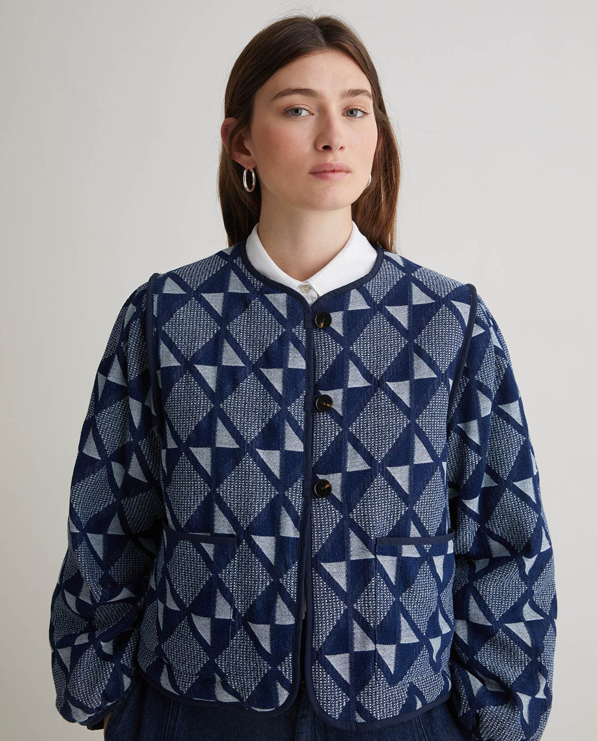 Short Jacquard Jacket (8342357082320)