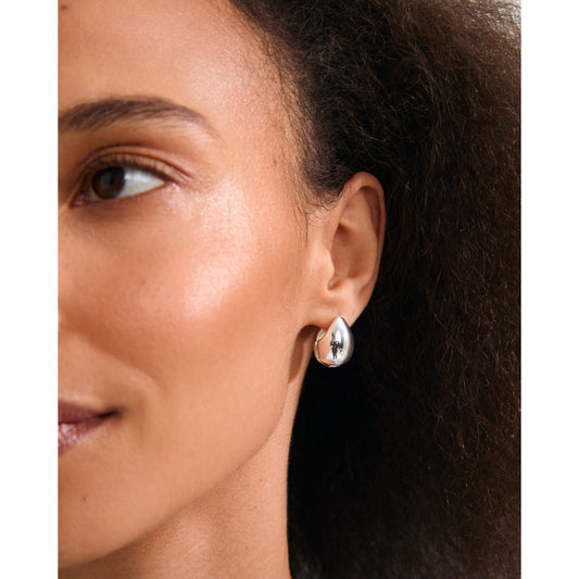 Boucles d'oreilles Kaisyn plaquées argent