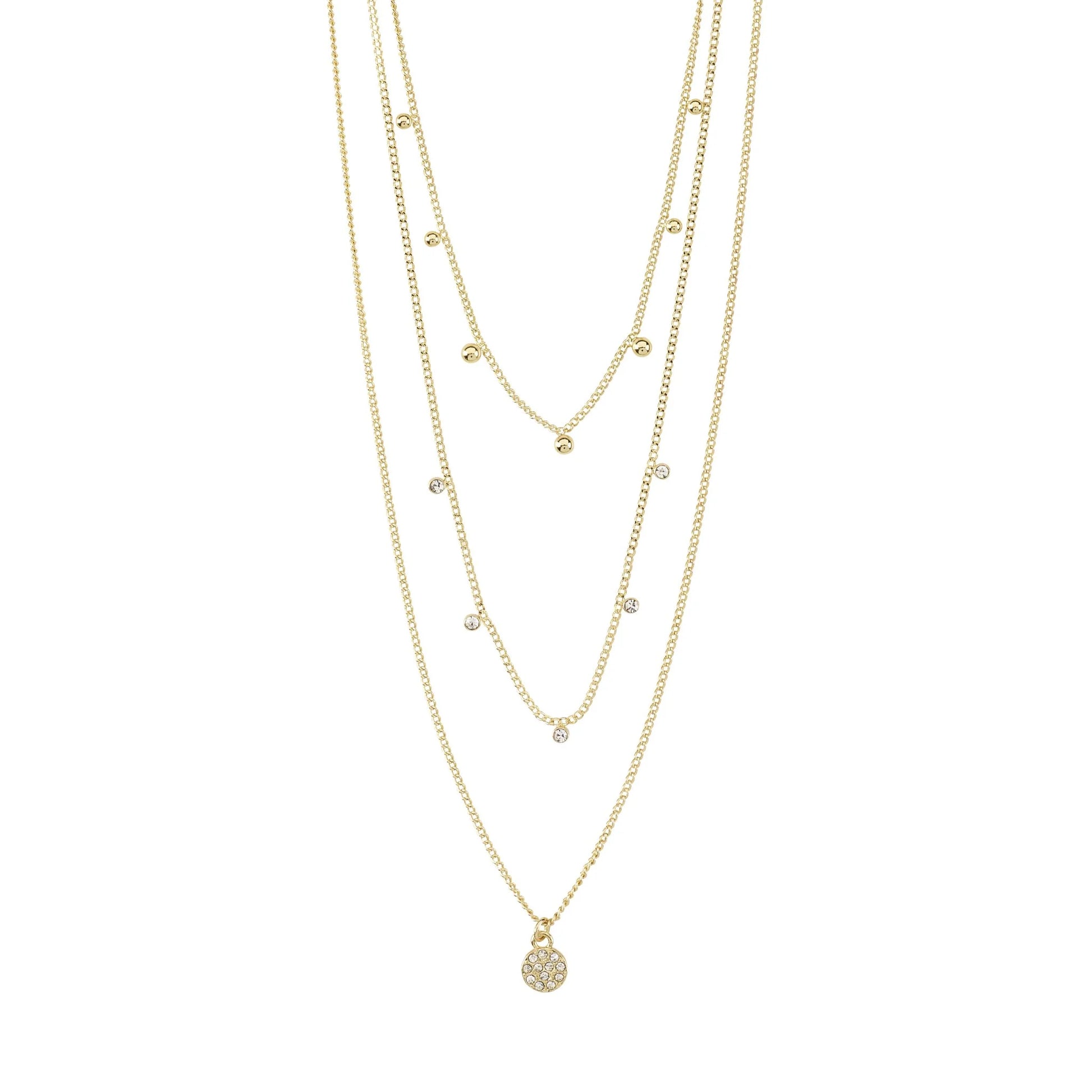 CHAYENNE RECYCLED CRYSTAL NECKLACE (8121087066320)