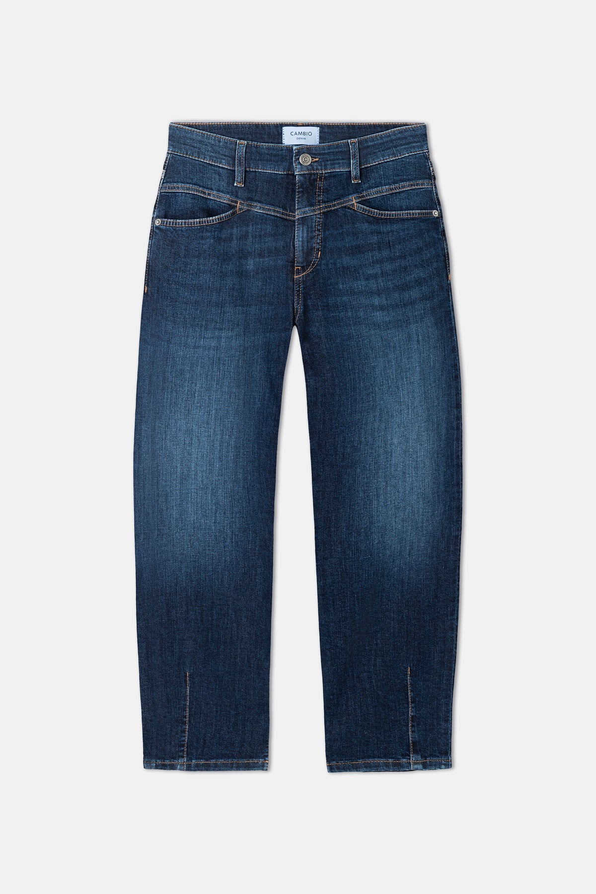 Elin Barrel Jeans Cropped