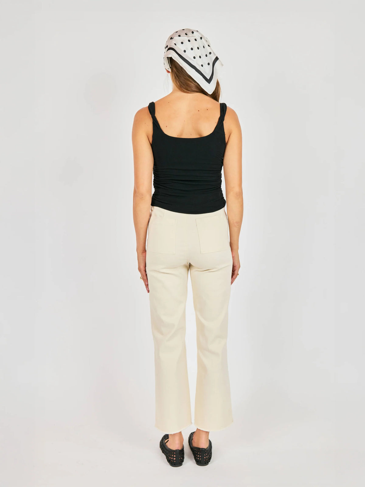 Statuesque Twisted Strap Tank