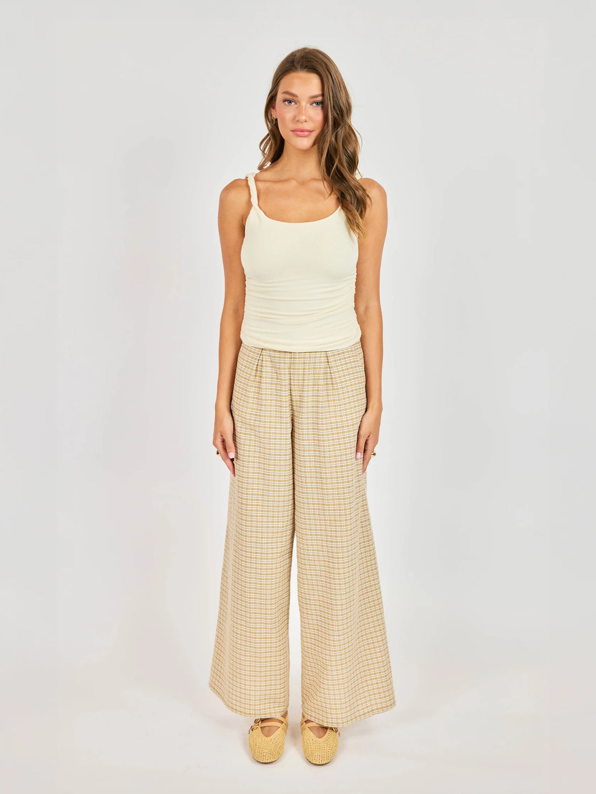 Statuesque Twisted Strap Tank