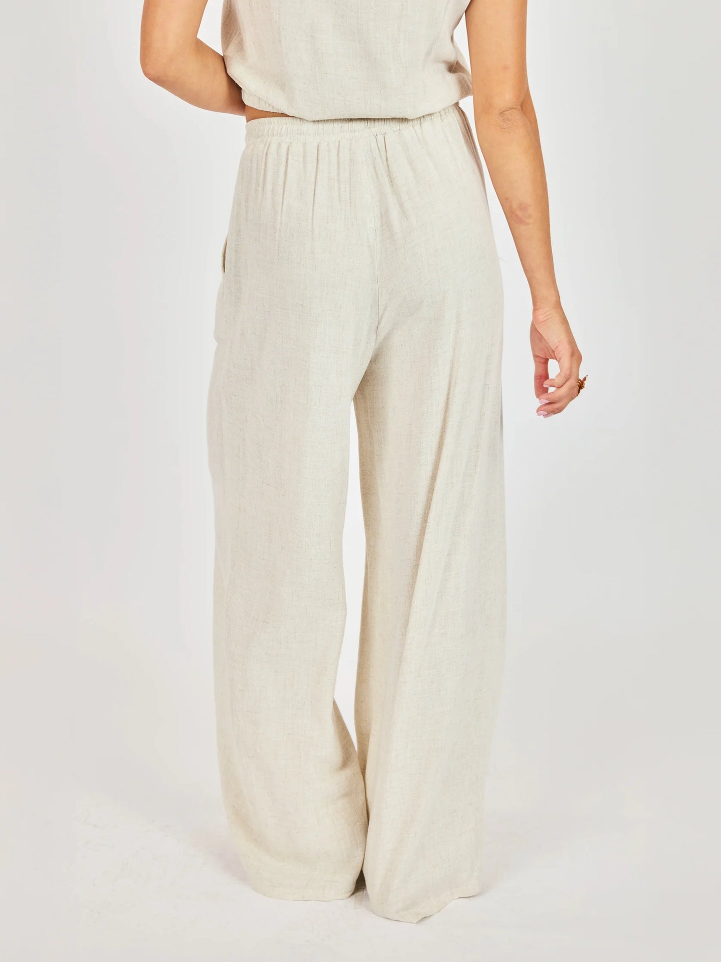 Pantalon Sugarloaf à taille élastique