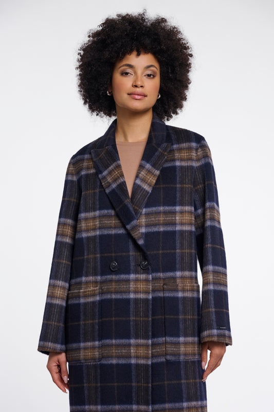 Manteau réversible croisé Adria
