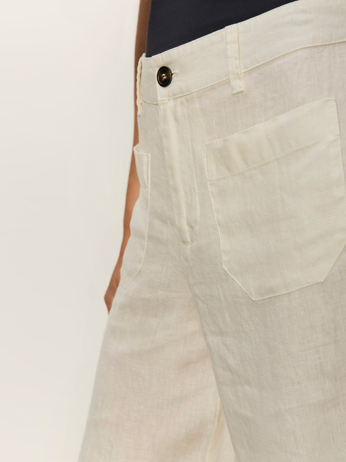 The Linen Marine Wide Leg