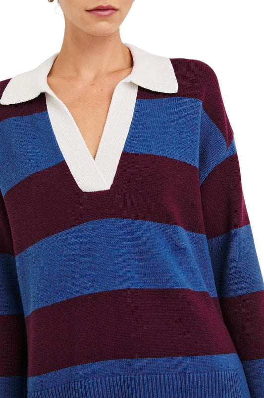 Harry Rugby Stripe sweater (8245095432400)