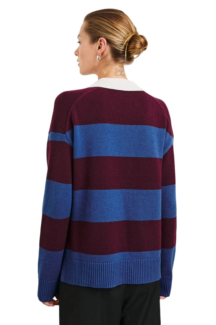 Harry Rugby Stripe sweater (8245095432400)