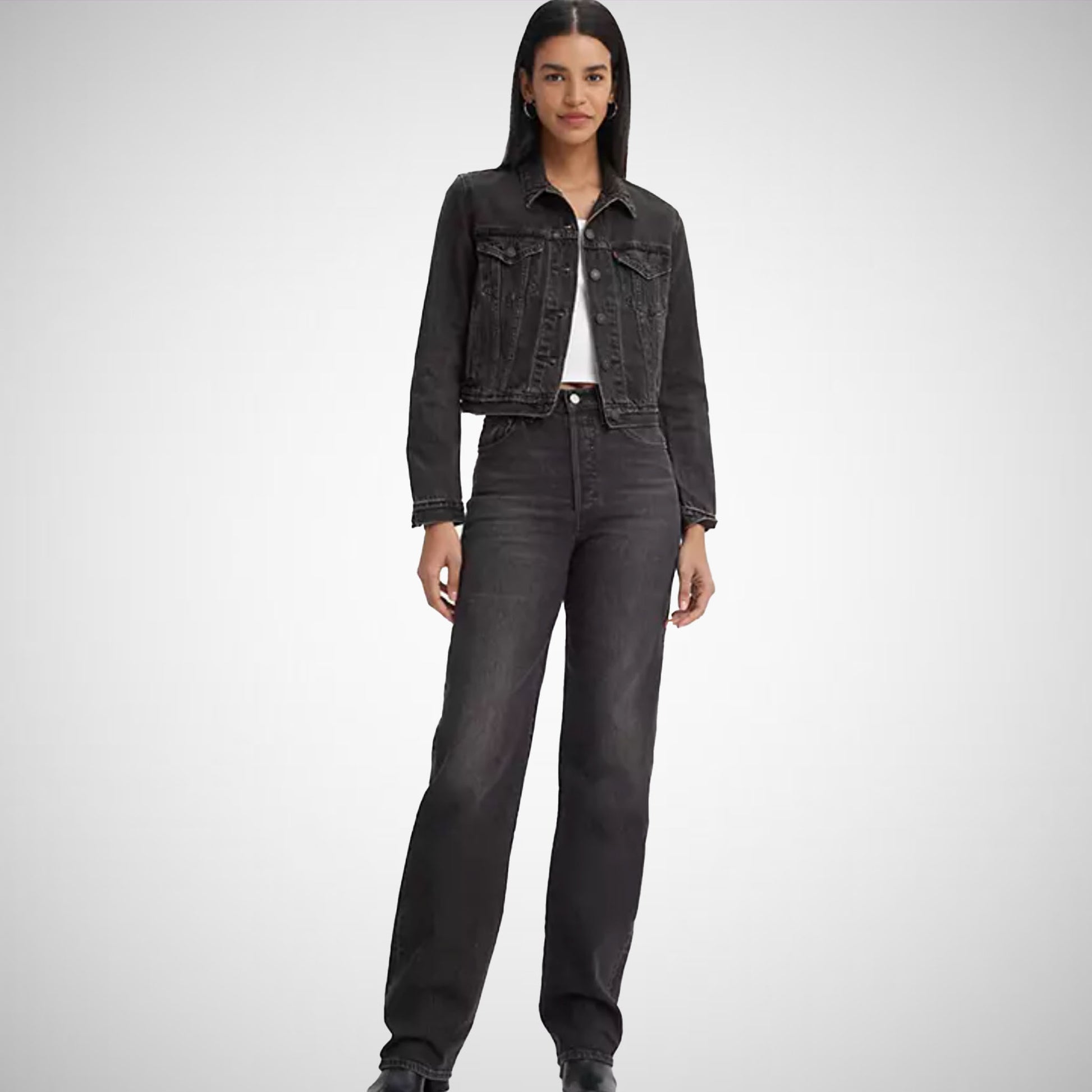 Ribcage Full Length Jeans - Jeans (8012427165904)