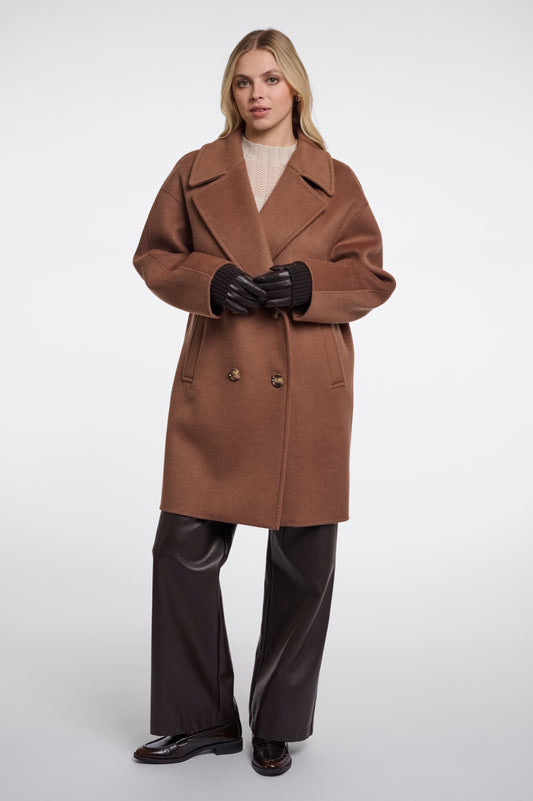 Infinity Leather Gloves Knitted Sleeve