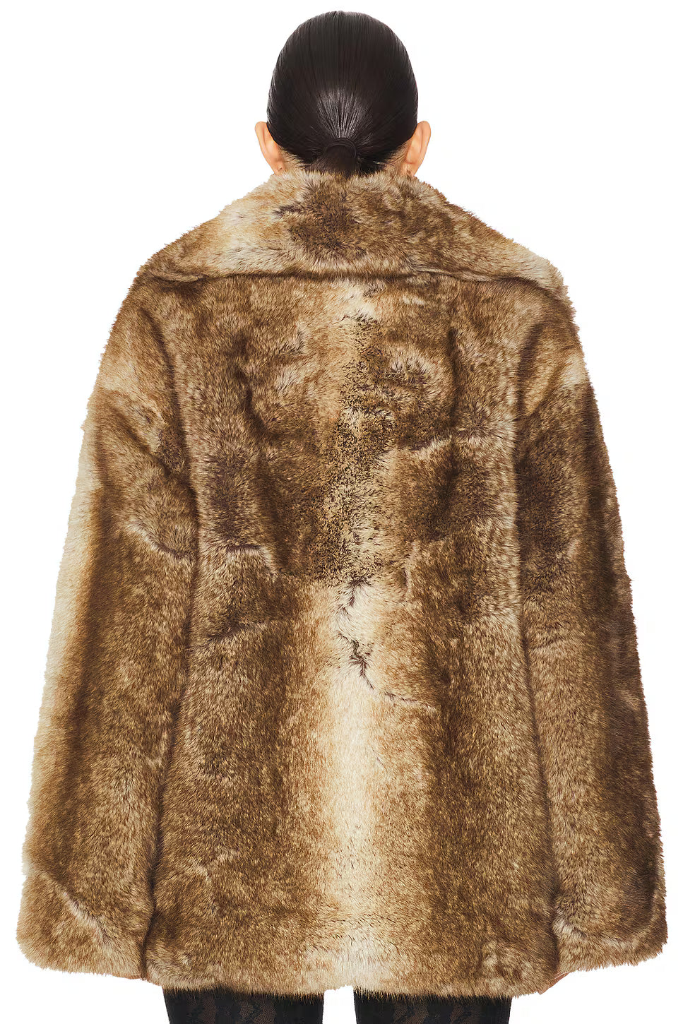 manteau en fausse fourrure