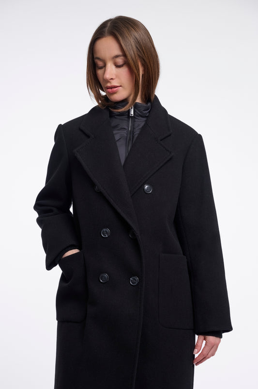 Noomi Coat With Detachable Collar